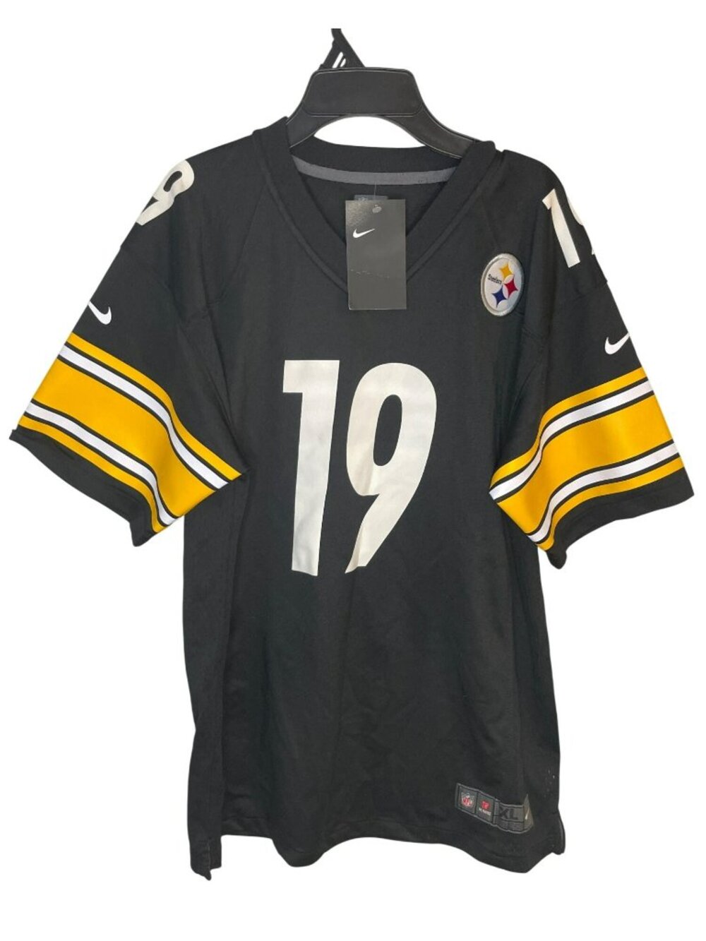 Nike NFL Pittsburgh Steelers JuJu Smith-Schuster #19 Jersey XL Black Yellow XL